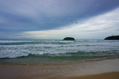 Tayland 'ın Phuket adasındaki kumsal
