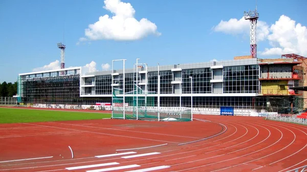 Sports stadium in the Chelyabinsk region — Stock Photo, Image