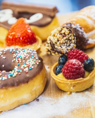 Her gün veya parti için donut tatlılar 