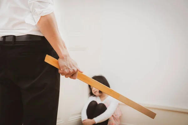 Geweld Tegen Kinderen Vrouwen Het Gezin Geweld Het Gezin Het — Stockfoto