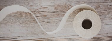 Banyo ya da mutfaklarda kullanılmak üzere büyük beyaz bir tuvalet kağıdı rulosu. Banyo arka planındaki kirleri temizlemek için kullanılır..