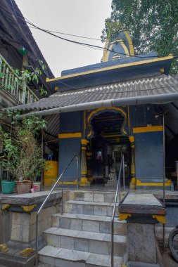 05 Ekim 2018 - M.S. 1879 'da Thakurdwar Mumbai maharashtra INDIA Asya' da bulunan Shiva Tapınağı