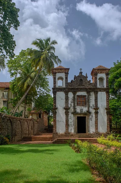 Jun 2009 Capela Santa Catarina Velha Goa Património Mundial Unesco — Fotografia de Stock