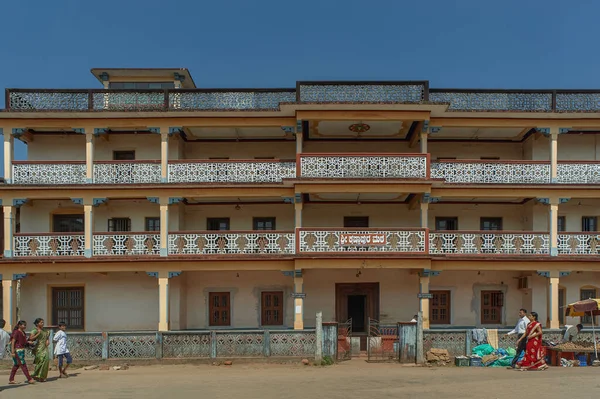 Jan02013 Art Deco Fjäderfä Nära Krishna Templet Udupi Karnataka India — Stockfoto