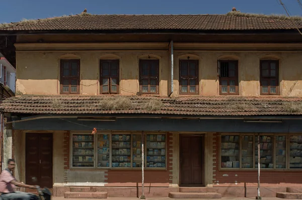 Ene 2013 Libro Shope Una Antigua Casa Udupi Karnataka India — Foto de Stock