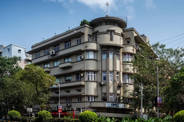 Mayo 2018 Art Deco Edificio Marquesinas Indias Brasas Ahora Imc —  Fotos de Stock