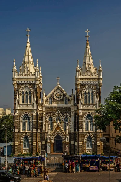 Nov 2016 Igreja Monte Maria Basílica Nossa Senhora Monte Bandra — Fotografia de Stock