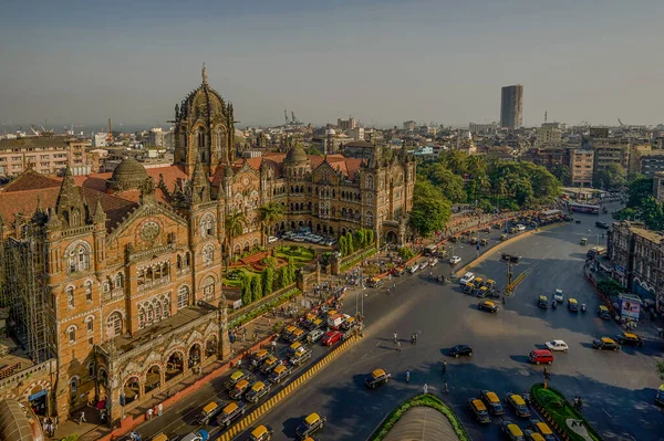 06-Nov-2008-Chhatrapati Shivaji Maharaj Terminus Victoria Terminus İstasyon-Unesco Dünya Mirası Mumbai maharashtra INDIA Asya
