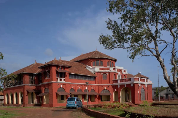 Juni 2009 Innenräume Des Thibaw Palace Thiba Palace Ratnagiri Maharashtra — Stockfoto