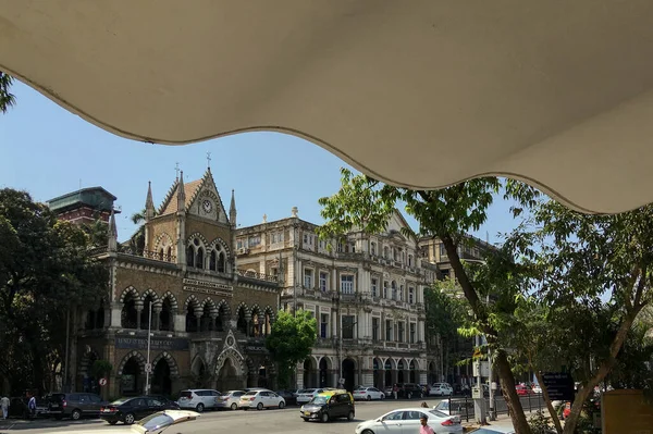 Jehangir sanat galerisi Kalaghoda Mumbai maharashtra INDIA 'dan miras binasına 08-04-2019