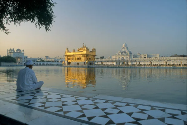 Okt 2003De Gouden Tempel Sri Harmandir Sahib Amritsar Punjab Indi — Stockfoto