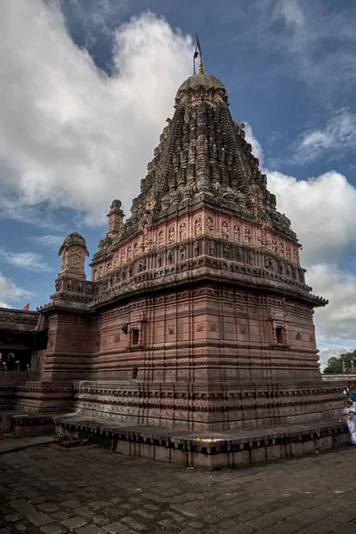 Σεπ 2006 Grishneshwar Jyotirlinga Temple Dhushmeshwar Temple Ellora Επίσης Ονομάζεται — Φωτογραφία Αρχείου