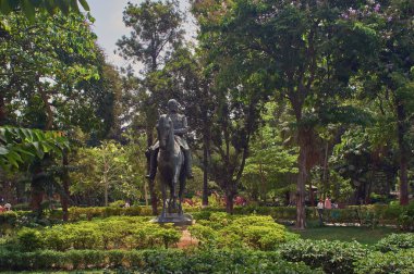 31 Mayıs 2009 Kala Ghoda Heykeli Ranibag Şimdi Vir mata Jijabai Udhyan Byculla Mumbai Maharashtra Hindistan