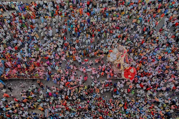 N0V 2005 Ídolo Del Señor Ganesh Ganpati Elefante Cabeza Dios — Foto de Stock