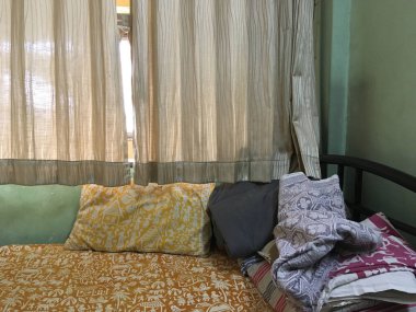 19 Nisan 2020 Renkli Küçük Ev Intirior Lokgram Kalyan maharashtra INDIA Asia