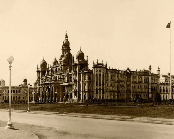Márc 2013 Vintage Photo Frome Northside Mysore Palace Karnataka India — Stock Fotó