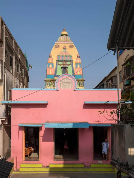 Mar 2019 Templo Hanuman Estilo Vida Del Pescador Worli Koliwada —  Fotos de Stock