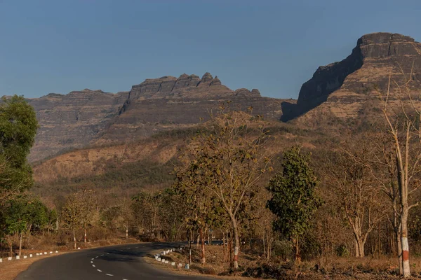 Mar 2005 Malshej Ghat Las Montañas Ghats Occidentales Maharashtra India — Foto de Stock