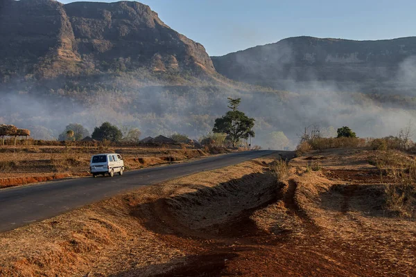 Mar 2005 Malshej Ghat Western Ghats Mountain Maharashtra India — 스톡 사진