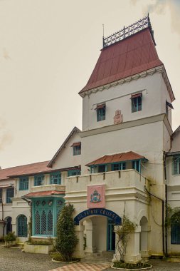 24 Sep 2009 Vintage All Saints Koleji, Nainital: Nainital 'in inşasında 150 yıl; Uttaranchal Uttarakhand; Hindistan