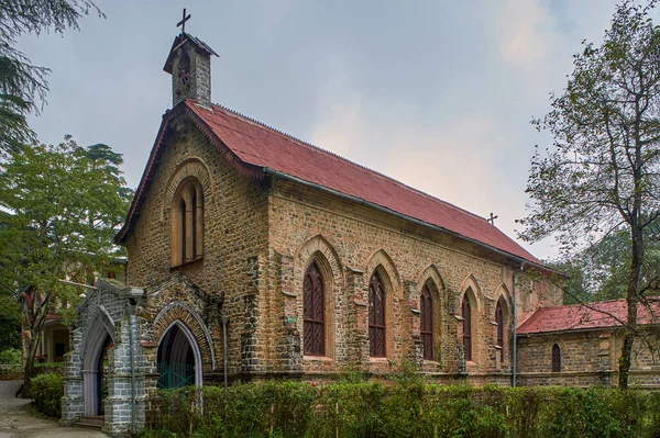 Sep 2009 Iglesia San Johan Nainital Uttaranchal Uttarakhand India — Foto de Stock