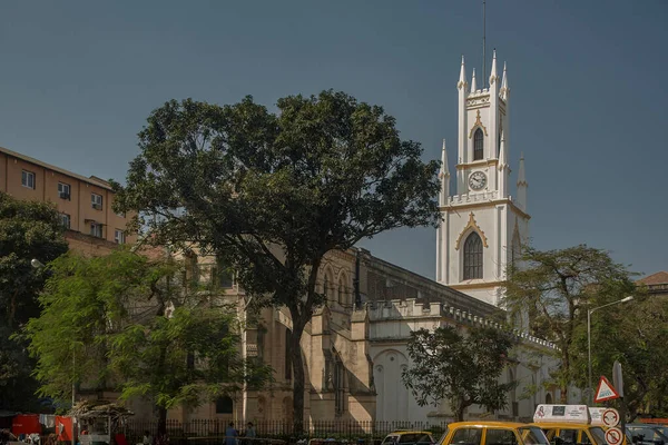12 Ekim 2017 St Thomas Katedrali Horniman Circle Kala Ghoda Fort Mumbai, Maharashtra INDIA Asya