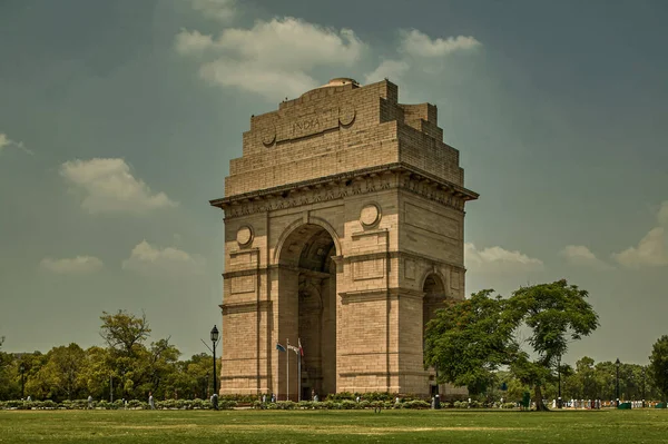 Jun 2004 India Monumento Puerta Primera Guerra Mundial Nueva Delhi —  Fotos de Stock