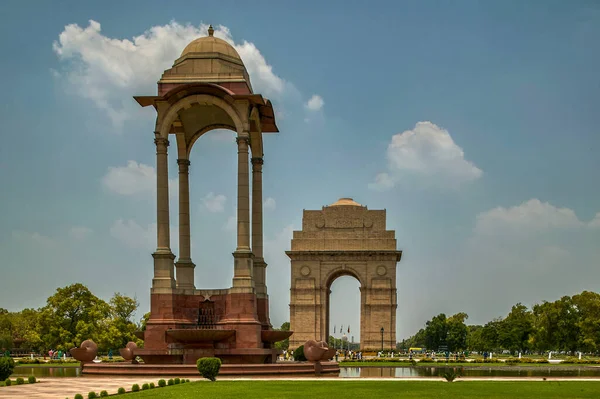 Jun 2004 India Gate Monument Van Eerste Wereldoorlog New Delhi — Stockfoto