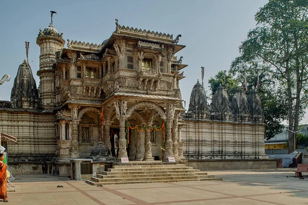 Dezember 2007 Hutheesing Jain Tempel Ahmedabad Gujarat Indien Wurde 1848 — Stockfoto