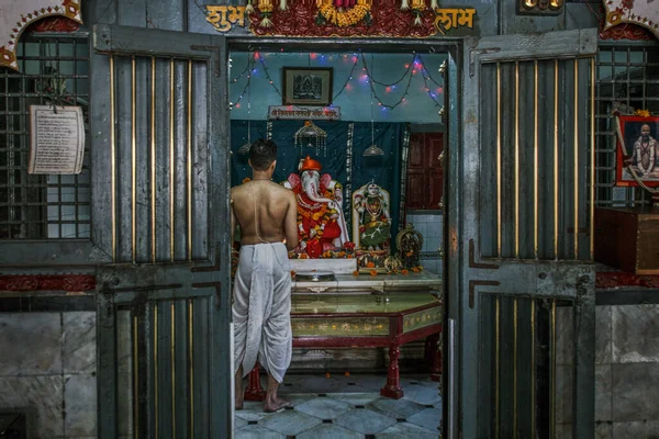 2007 Art Heritage 125 Year Sidh Nath Ganpati Temple Baroda — Stockfoto