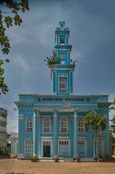 Oct 2004 Magen David Synagogue Orthodox Sephardi Synagogue Byculla Mumbai — Stock Photo, Image