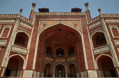 11-Jun-2004 Humayun Mezarı Kemeri UNESCO 'nun dünya mirası alanı Yeni Delhi Hindistan Asya