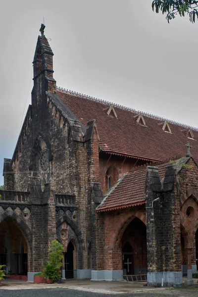 Junho 2017 Igreja Marys Mais Antiga Catedrais Anglicanas Belgaum Construído — Fotografia de Stock