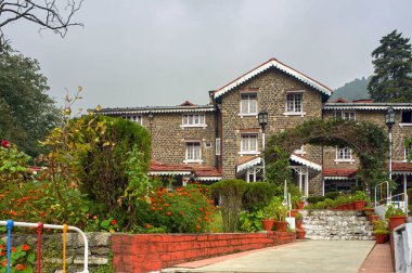 26 Sep 2009 Vintage Stone Koloni eski evi Nainital Uttarakhand Hindistan