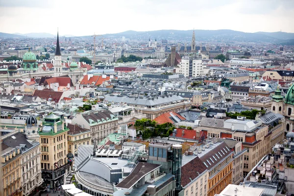 Αυστρία Βιέννη Πρωτεύουσα Πόλη Cityscape Τρούλο Του Hofburg Palace Και — Φωτογραφία Αρχείου