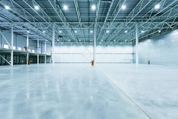 Interior Empty Warehouse — Stock Photo, Image