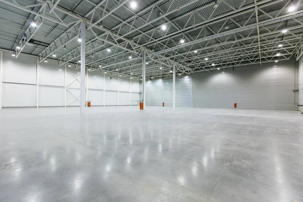 Interior Empty Warehouse — Stock Photo, Image