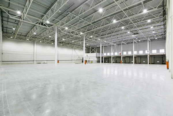 Interior Empty Warehouse — Stock Photo, Image