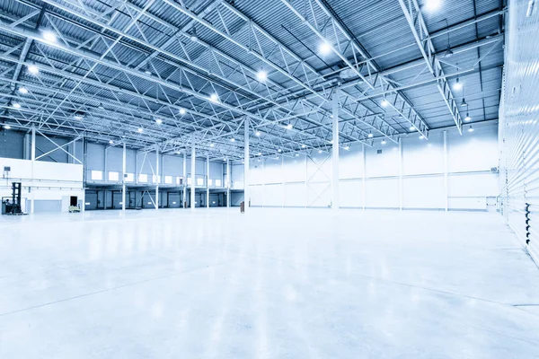 Interior Empty Warehouse — Stock Photo, Image