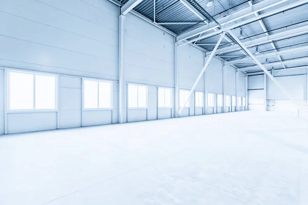 Interior Empty Warehouse — Stock Photo, Image