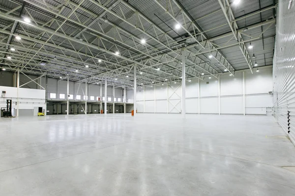 Interior Empty Warehouse — Stock Photo, Image