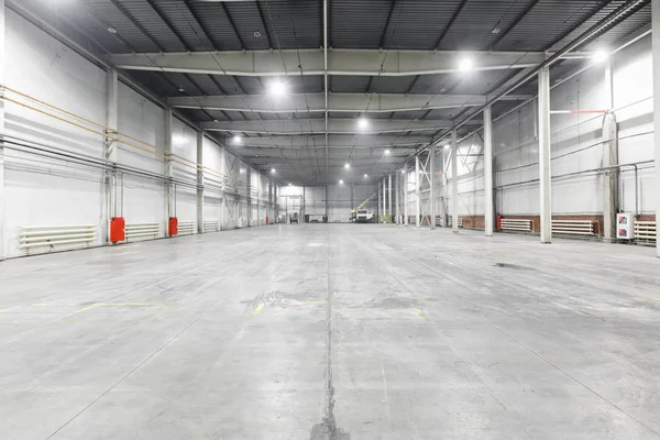 Interior Empty Warehouse — Stock Photo, Image