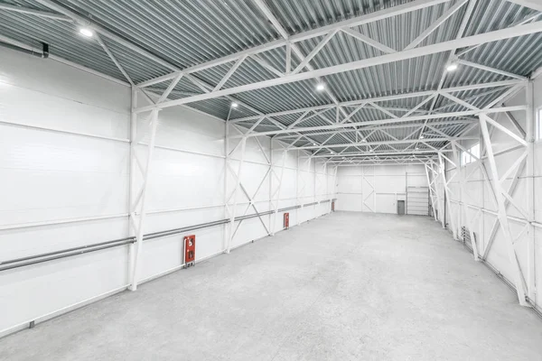 Interior Empty Warehouse — Stock Photo, Image