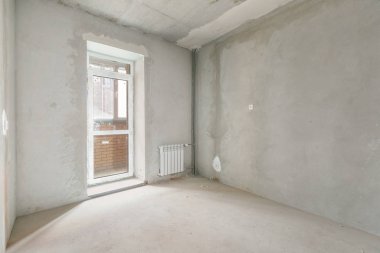 dekorasyon olmadan dairenin iç