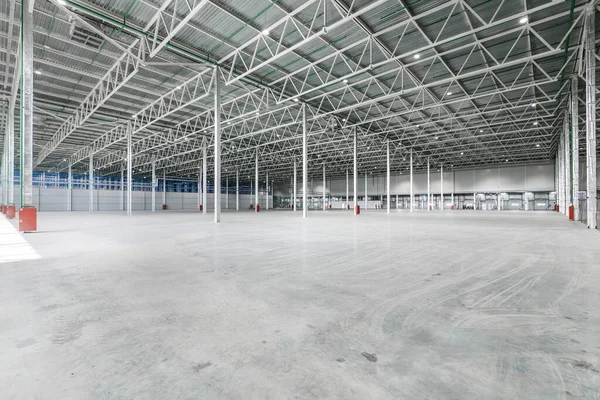 Interior Empty Warehouse Garage — Stock Photo, Image