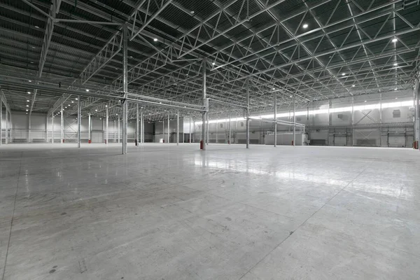 Interior Empty Warehouse Garage — Stock Photo, Image