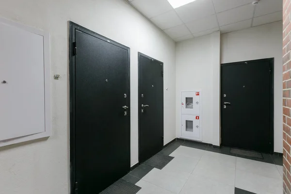 entrance door to the apartment in the entrance