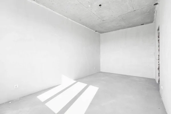 Innenraum Der Wohnung Ohne Dekoration Weißen Farben — Stockfoto