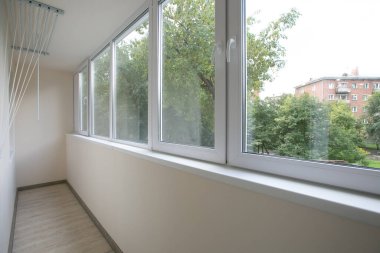 Apartmanın balkonundan manzara