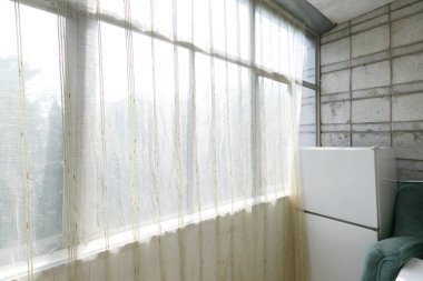 Apartmanın balkonundan manzara